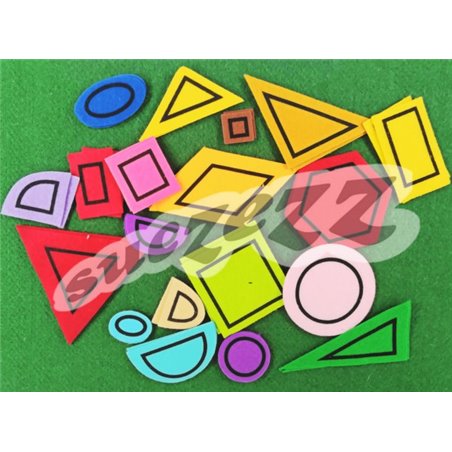 Suczezz - Felt Themes - Shapes & Colours