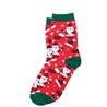Jenam Christmas - Novelty Socks - Green & Red Santa (Adult Size)