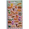 Puffy Stickers - Fast Food