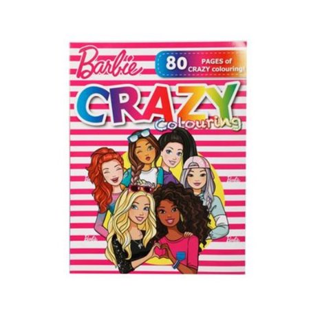 Barbie - Crazy Colouring (80 Pages)