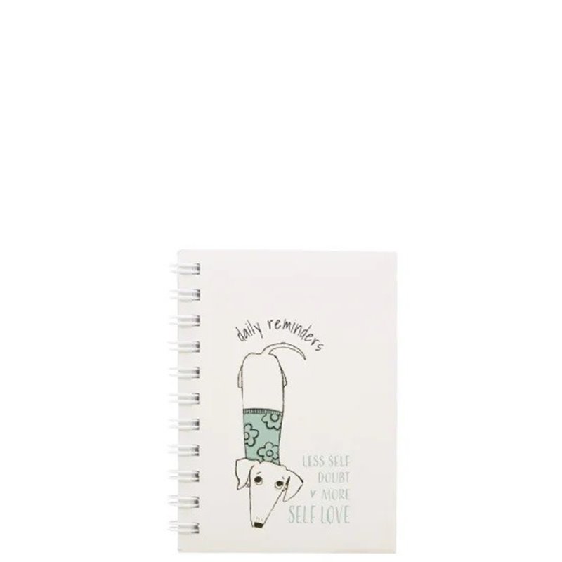 Jenam Dachshund Love - A6 Notebook (Daily Reminders)