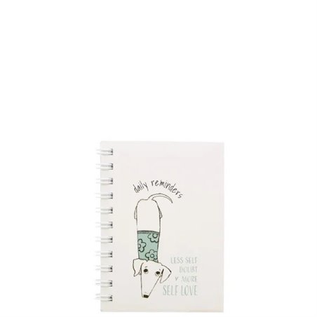 Jenam Dachshund Love - A6 Notebook (Daily Reminders)