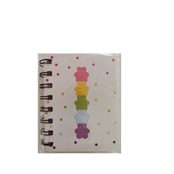 Mini Wirebound Notebook - Teddies