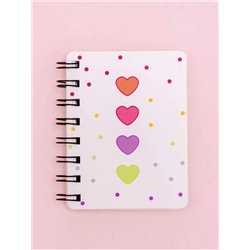 Mini Wirebound Notebook - Emojis