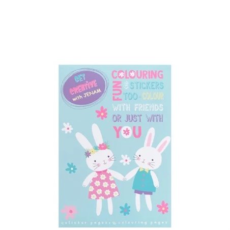 Jenam Easter - Colouring and Sticker Book