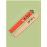 Easter Stationery - Carrot Wooden Ruler (15cm)
