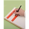 Easter Stationery - Carrot Wooden Ruler (15cm)