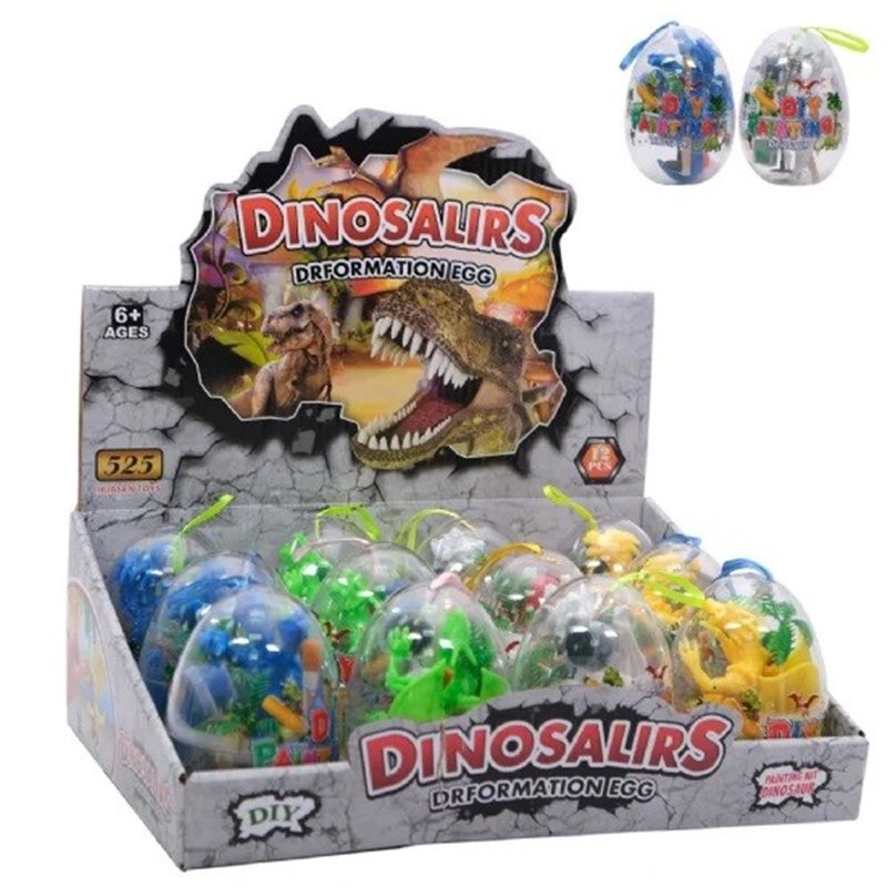 Novelty Egg - Dragon painting kit (Each)