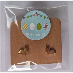 Easter Bunny Stud Earrings