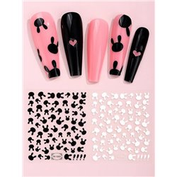 Easter Bunny Nail Stickers