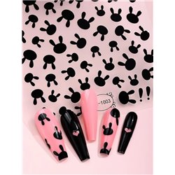 Easter Bunny Nail Stickers