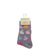 Jenam Easter - Grey Bunny Print Novelty Socks