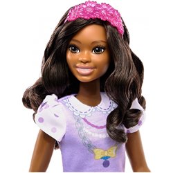 My First Barbie - Brooklyn Doll (AA, wavy black hair)