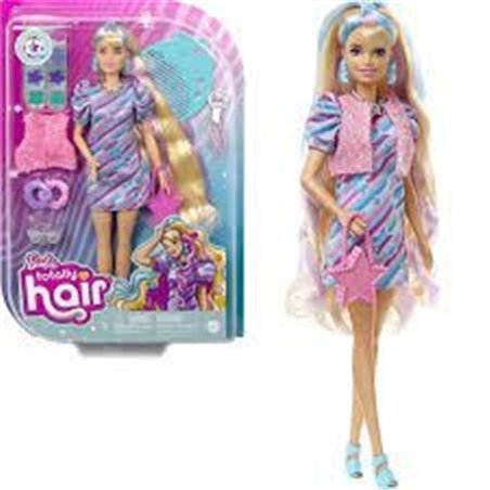 Barbie Totally Hair - Star-themed Doll