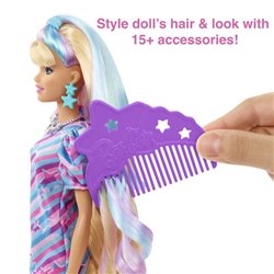 Barbie Totally Hair - Star-themed Doll