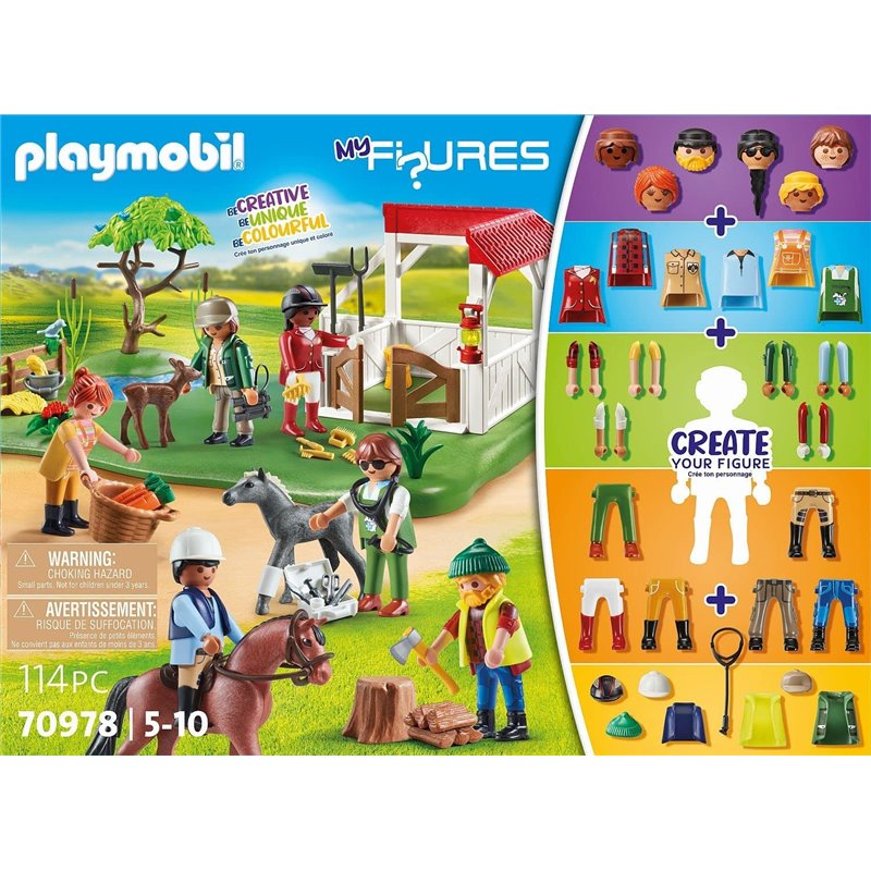 Playmobil - My Figures: Horse Ranch