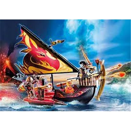Playmobil - Burnham Raiders Fire Ship