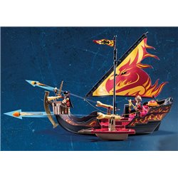Playmobil - Burnham Raiders Fire Ship