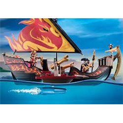 Playmobil - Burnham Raiders Fire Ship