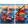 Playmobil - Burnham Raiders Fire Ship