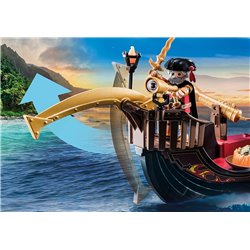 Playmobil - Burnham Raiders Fire Ship