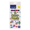 Marlin Kids - 12 Colour Pencils - Long, 3mm lead