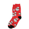 Jenam Christmas - Novelty Socks - Santa Print (Adult Size)