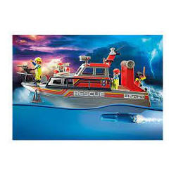 Playmobil Fire Rescue with Personal Watercraft