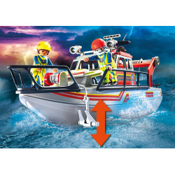 Playmobil Fire Rescue with Personal Watercraft
