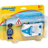 Playmobil 123 - Police Car with Trailer Hitch