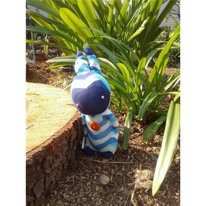 Hope Art Critters - Artsy Bunny - Chevron