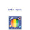 Jenam Blast Off - Bath Tub Crayons (7 x Retractable Crayons)