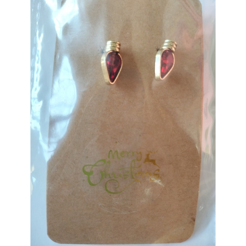 Festive Earrings - Christmas Lights
