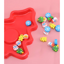 Festive Mini Erasers (Per set)