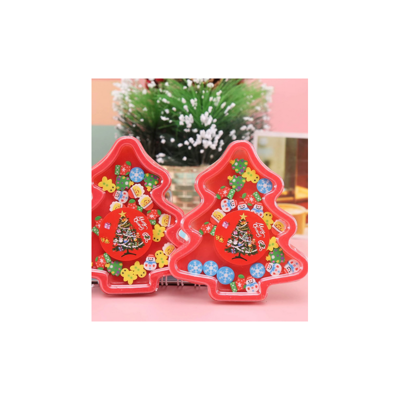 Festive Mini Erasers (Per set)