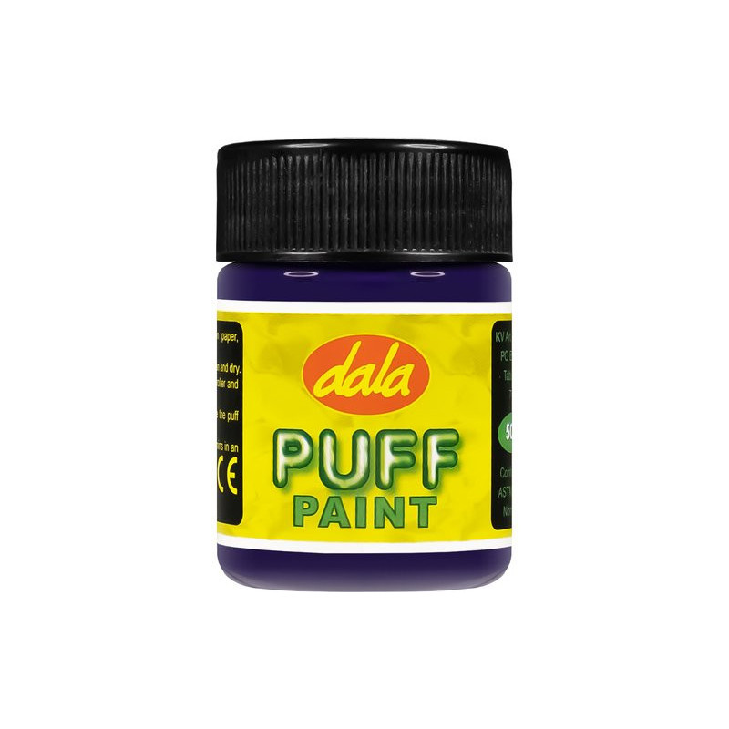 Dala - Craft Supplies - Puff Paint (30ml) - Violet