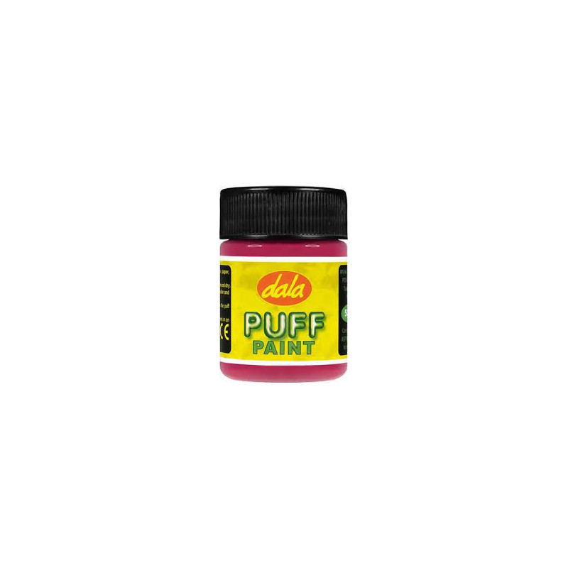 Dala - Craft Supplies - Puff Paint (30ml) - Magenta