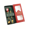 Christmas Cake Fork & Spoon Giftset