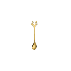 Antler Teaspoon - Gold