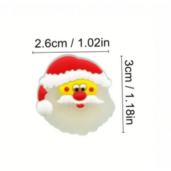 Christmas Shoe Charms (Glow in the Dark)