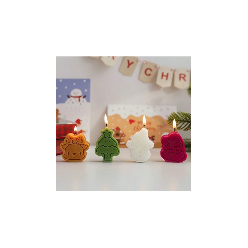 Christmas Mini Candles - Set 2