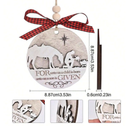 Jesus Birth - D.I.Y. Christmas Tree Ornament