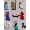Nativity Mini Magnet Set