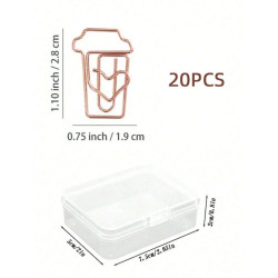 Coffee Cup Paperclips (20s)