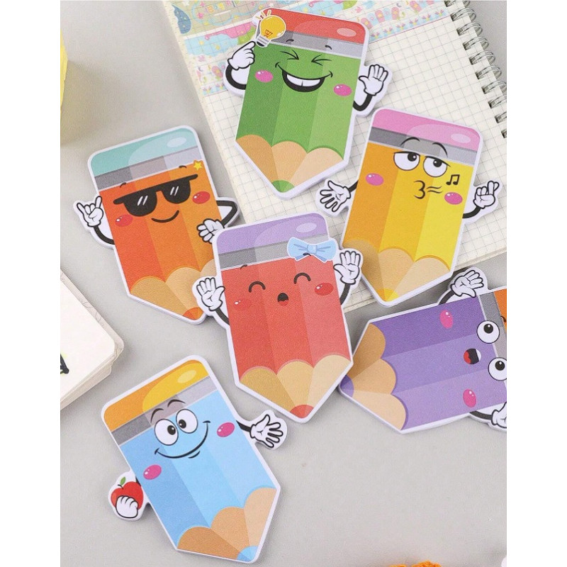 Pencil Sticky Notes (Each)