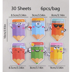 Pencil Sticky Notes (Each)