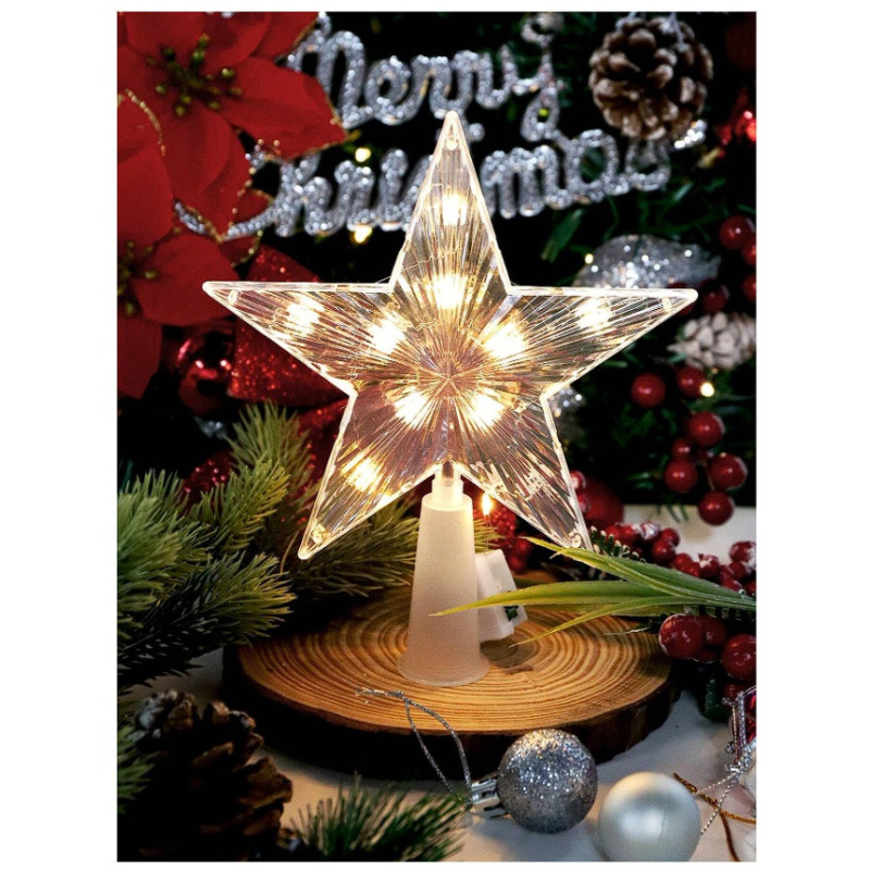 Christmas Tree Star Topper (Light-up)