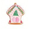 Gingerbread House Tree Ornaments (PVC)