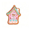 Gingerbread House Tree Ornaments (PVC)