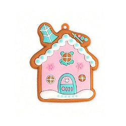 Gingerbread House Tree Ornaments (PVC)